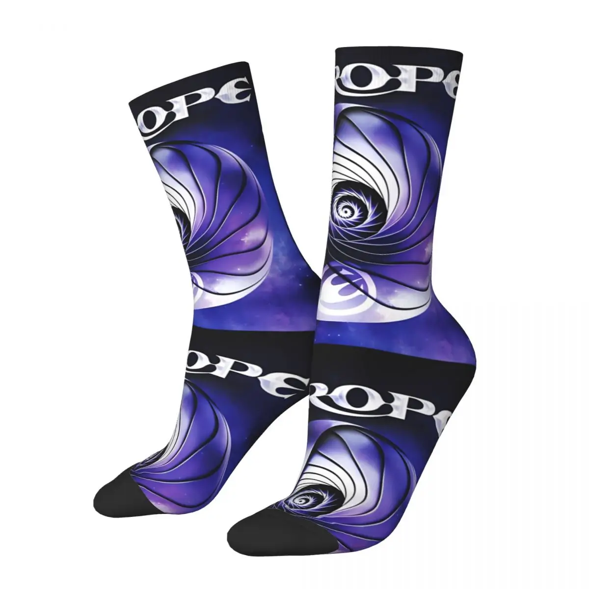 Funny Crazy compression Ball Of European World Band Sock for Men Hip Hop Harajuku E-Europe Happy Quality Pattern Printed