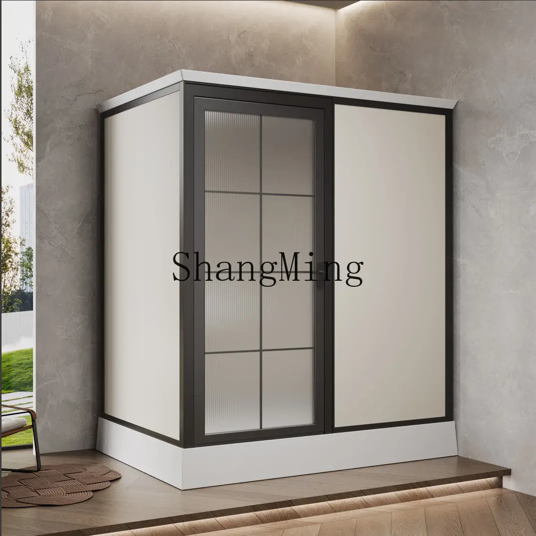 

CL Integrated Shower Room with Integrated Washbasin, Bathroom Shower Room with Lock