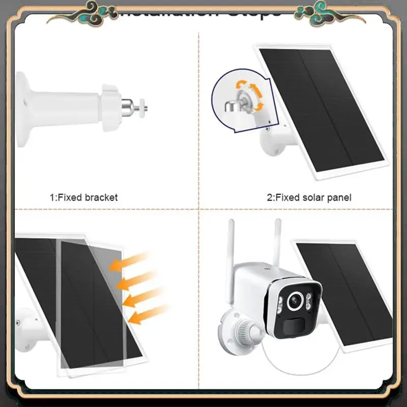 

Reliable-10W 5V Solar Panel Charger For Outdoor Security Cameras, Rechargeable Battery Cameras, IP65 Waterproof