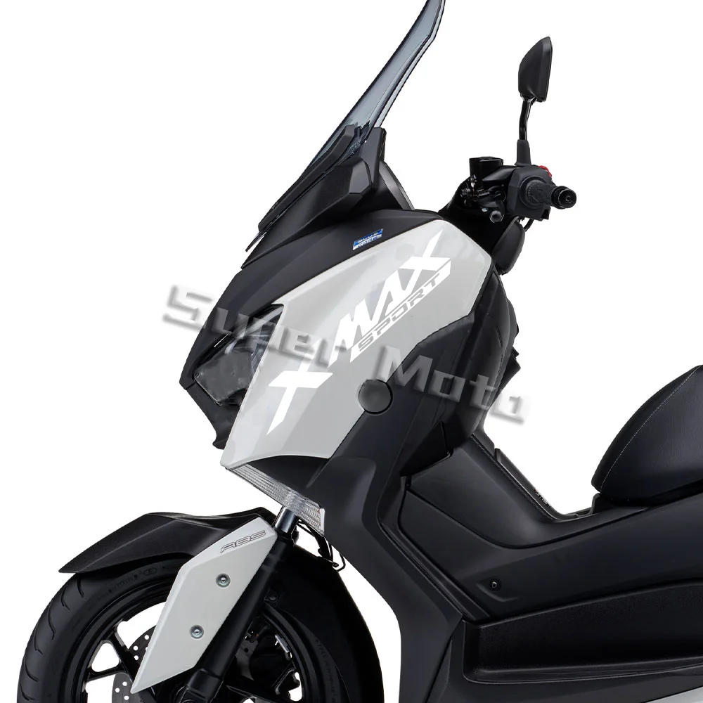 For Xmax 125 150 250 300 400 XMAX 400 xmax Motorcycle Accessories Scooter Front Side Strip fairing Stickers Waterproof Decals