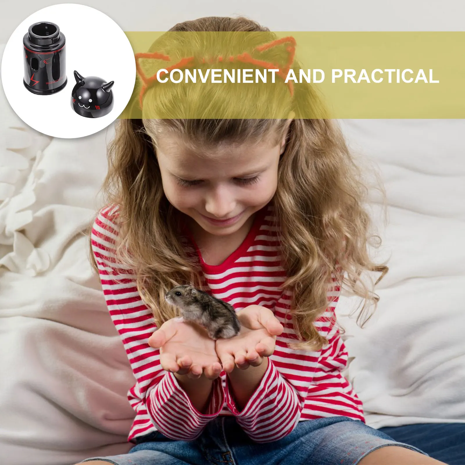 

1Pcs Style Hamster Water Bottle Holder Small Pet Water Dispenser Stand Rabbit Guinea Pig Hedgehog Drinking Kettle