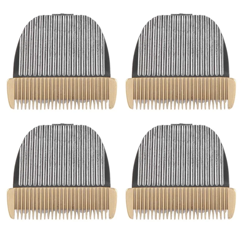 

4X Grooming Ceramic Cutter Head Razor Blade 40Mm 24 Teeth For Animal Clipper Trimmer