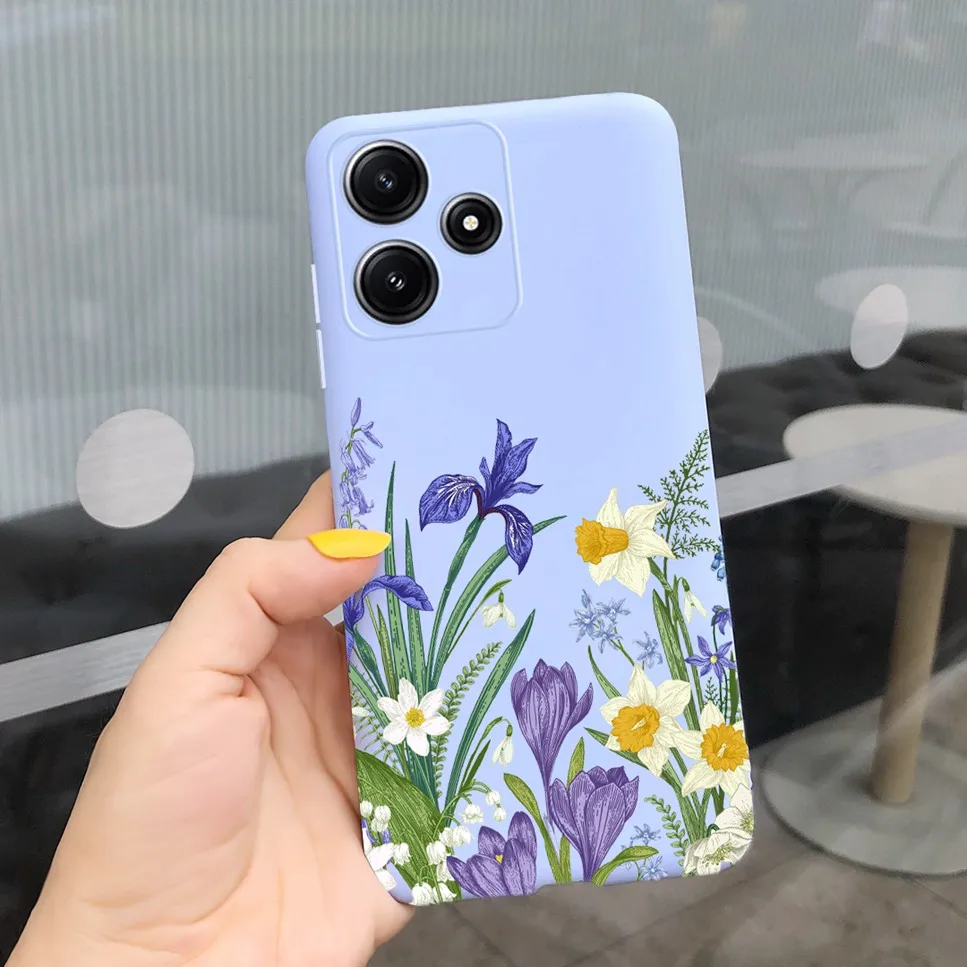 NEW Design For Cover Xiaomi Redmi 12 5G Case Cartoon Bumper Back Shockproof Soft TPU For Xiomi Redmi 12 4g Redmi12 Hongmi 12 Bag