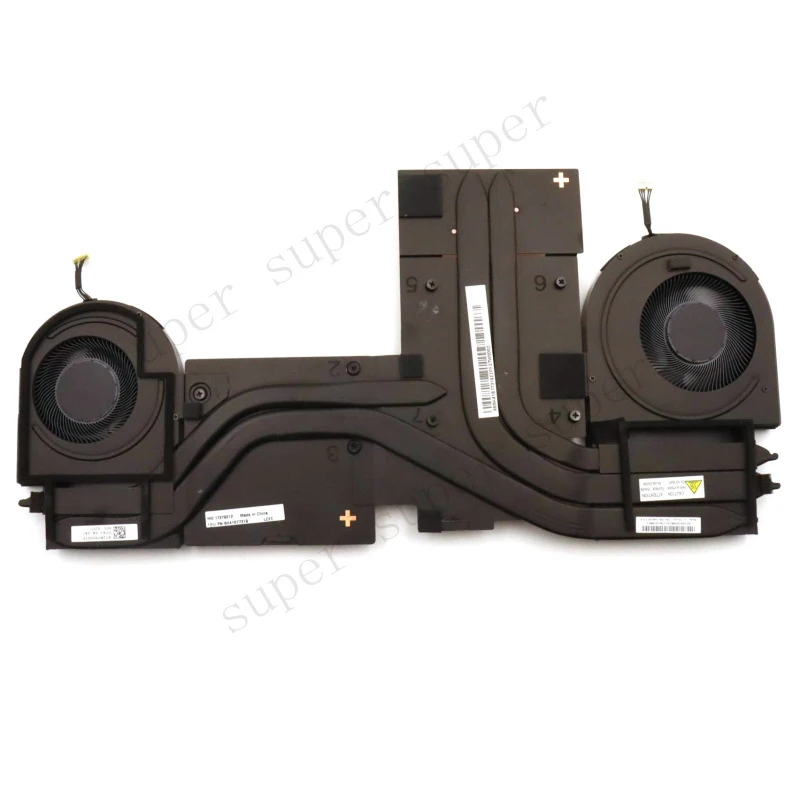

S+ New For ThinkPad P16 Gen 1 21D6 21D7 CPU Cooler Heatsink Thermal Module w/Fan