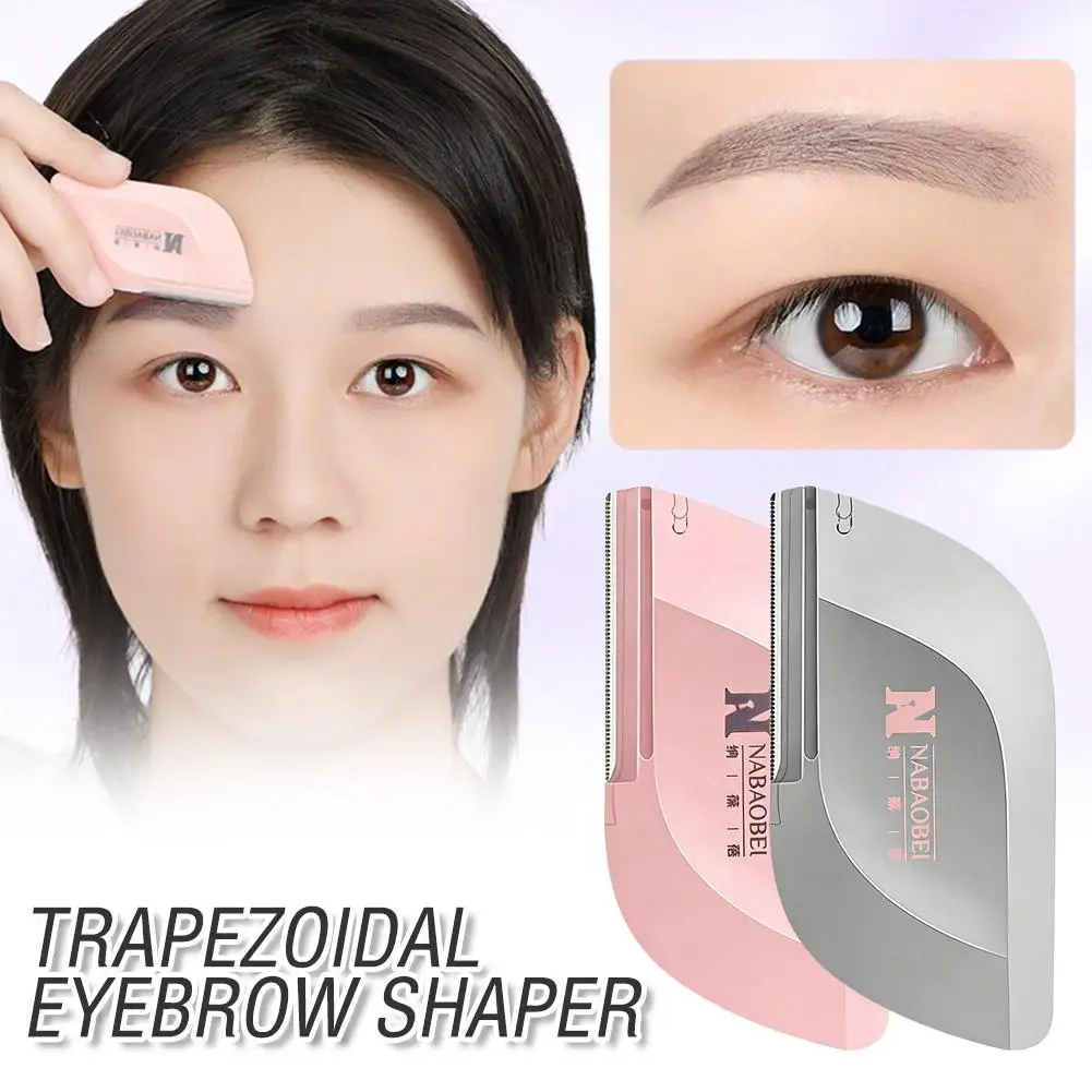 Draagbare Wenkbrauw Trimmer Ruit Wenkbrauw Epilator Scheermes Veilig Shaper Vrouw Ontharing Gereedschap Cosmetische Make-up Accessoires