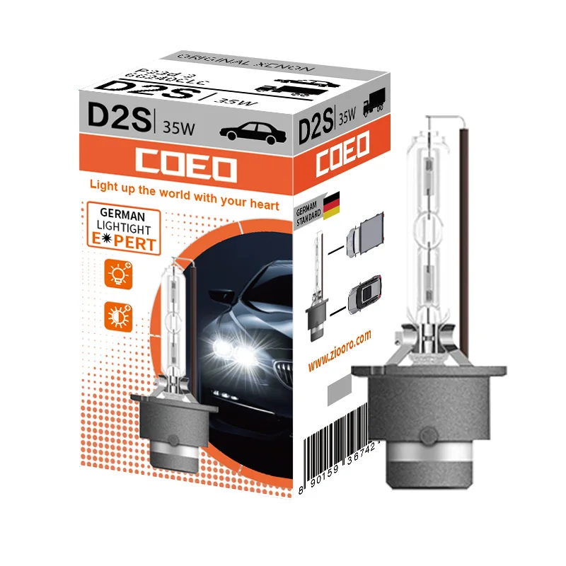 D1S D2S D3S D4S COEO Xenon 66140 66240 66340 66440 CLC HID Original Car Xenon Headlight 4200K Standard White Light, 1x