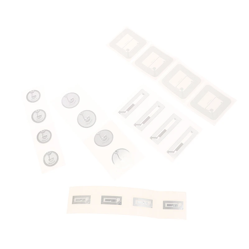 10pcs 13.56mhz UID Changeable NFC Sticker Rewritable Blank Card Copy Clone For NFC Enabled Devices