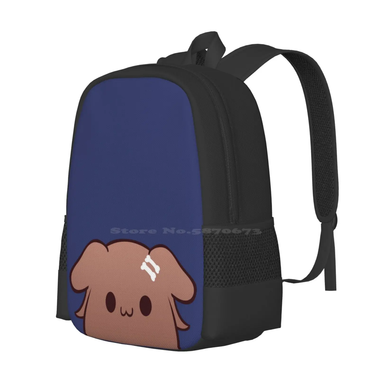 Korone Happy Furball Doggo Hot Sale Schoolbag Backpack Fashion Bags Hololive Korone Doggo Puppy Cute Inugami Yubi Yubi Furball