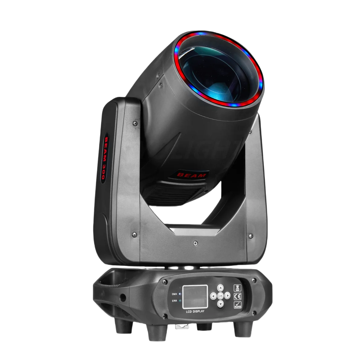 

300 Вт 14R Sharpy Mini BEAM с эффектом Halo Moving Head Light Wah Zoom Sharpy 16 каналов 48 вращающихся призм DMX Stage DJ огни