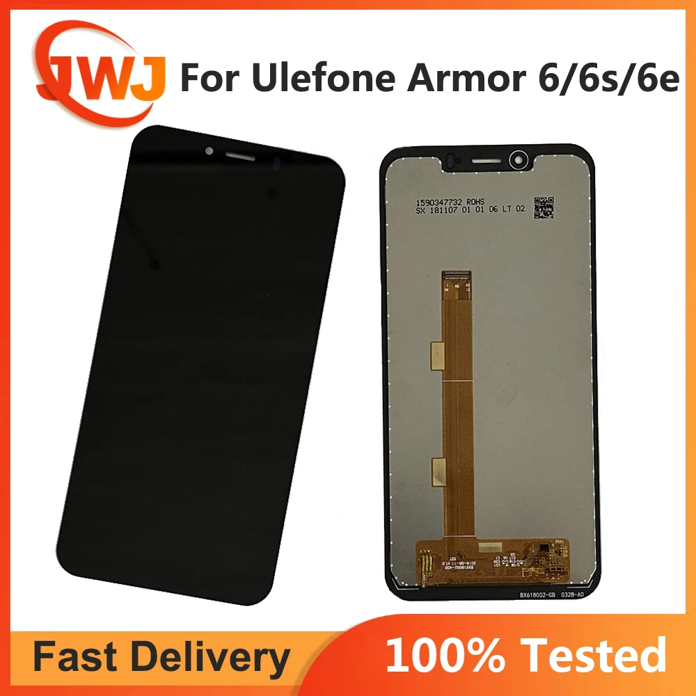 

For Ulefone Armor 6 6E LCD Display Touch Screen Digitizer Assembly LCD For Ulefone Armor 6s Display LCD Screen Replacement