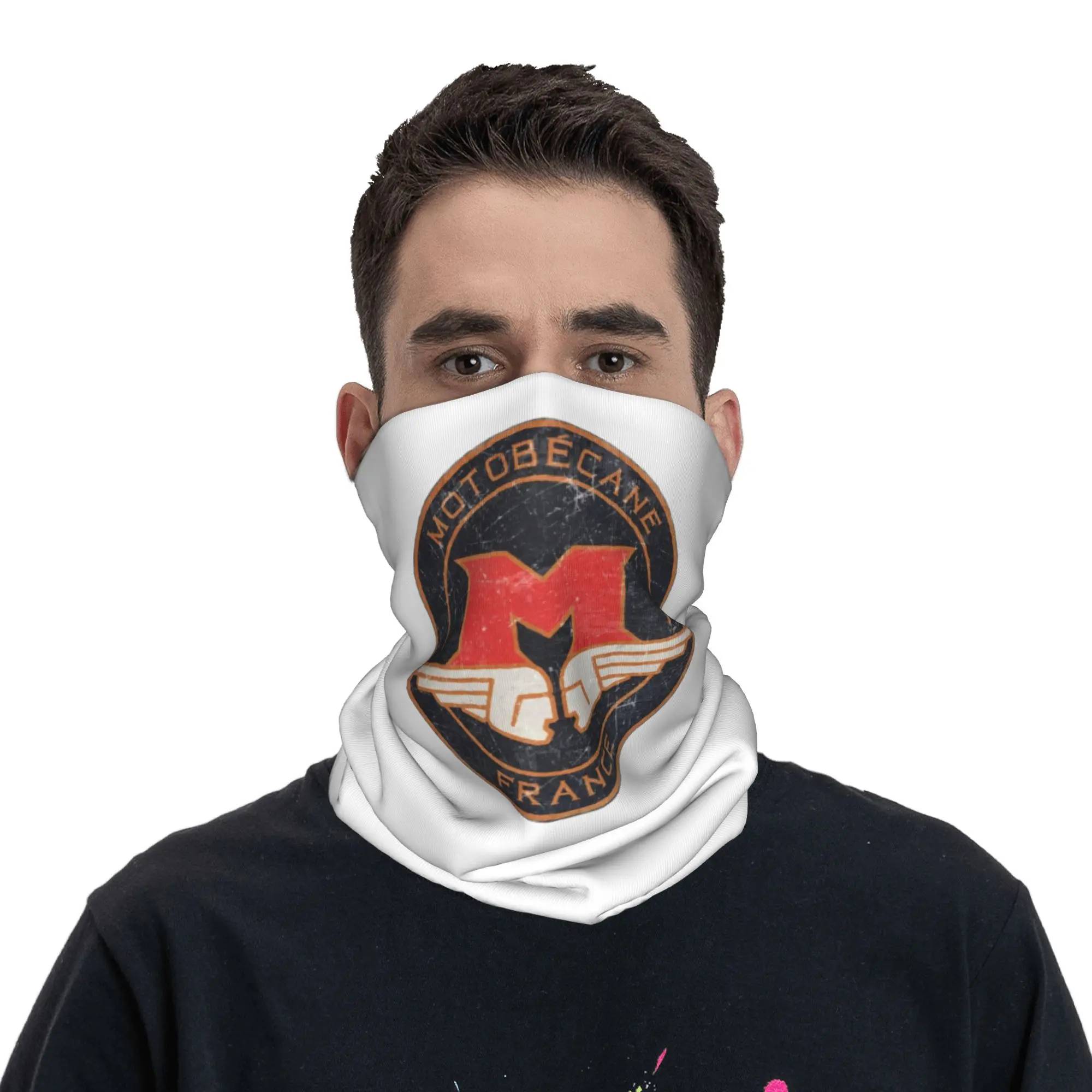

Бандана Motobecane в стиле ретро с принтом, маска-шарф, повязка на голову, дышащая, унисекс, для взрослых, для езды на мотоцикле