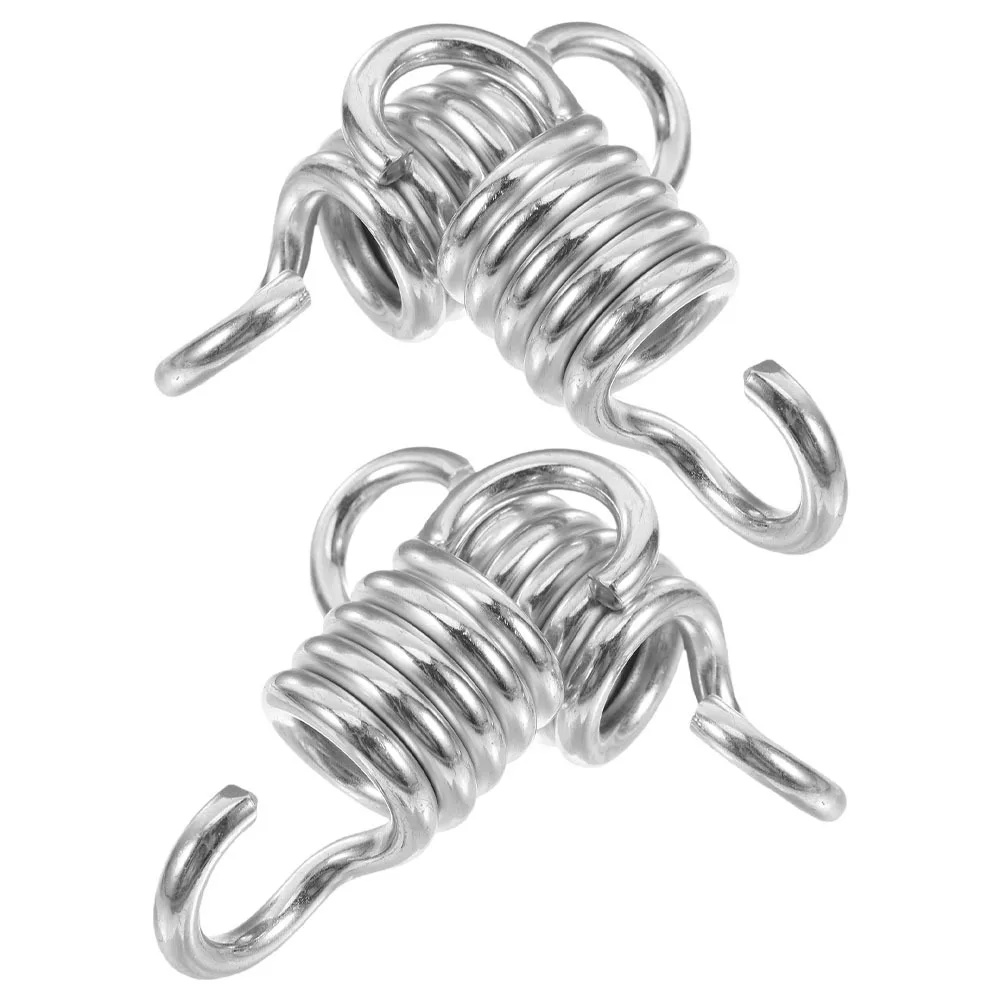 

4Pcs Heavy Duty Suspension Springs Durable Hammock Chair Springs Punching Bag Porch Patio Hanging Extension Hook