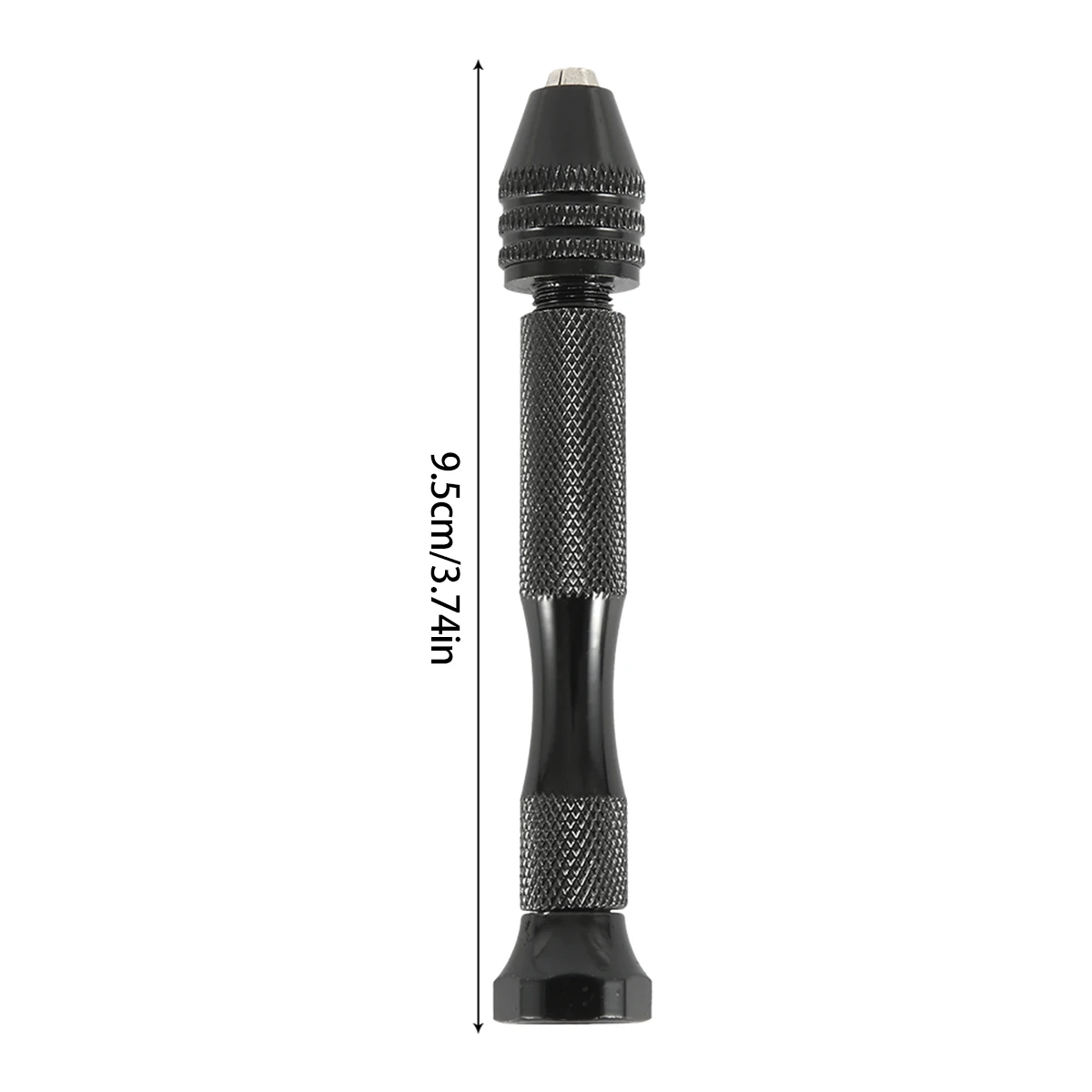 49pcs 0.5-3mm Hand Drill Set Mini Aluminum Hand Drill Bit Jewelry Craft Manual Drill Woodworking Tools Drill Bit Drilling Tool