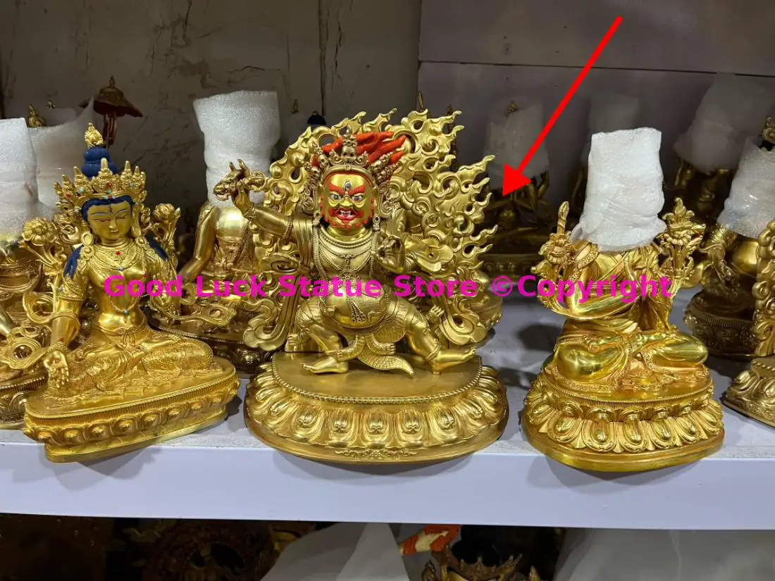 

5A Vajrapani Bodhisattva PUSA Wholesale Buddhism Buddha statue high quality Tantric Buddha statue COPPER HOME Altar worship