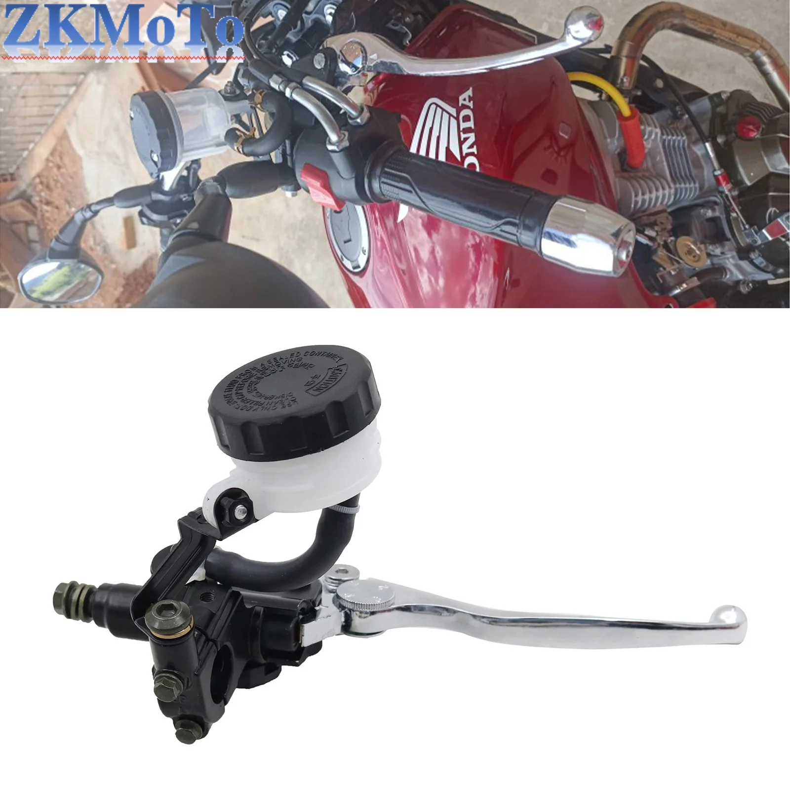 

Front Brake Master Cylinder For KAWASAKI VERSYS 650 X300 Z250 Z300 Z650 Z750 NINJA 400 ZX4R ZX25R Motorcycle Oil Fluid Reservoir