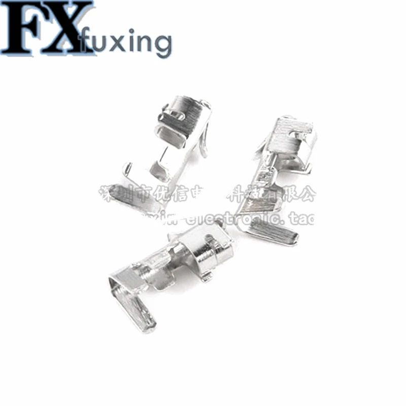 500Pcs XH-T JST XH2.54 Metal Pins Female Crimp Cold Pressed Terminal For XH 2.54 Female Male Housing Wire Cable Connector 2.54MM