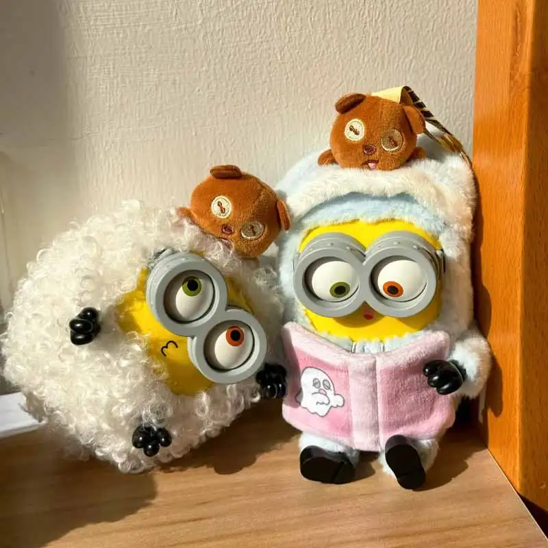 52 لعبة بوب آند تيم مينيونز أفضل معًا سلسلة صندوق أعمى لعبة عصرية حلية دمية لطيفة على ظهره قلادة صندوق غامض هدية مفاجئة #2