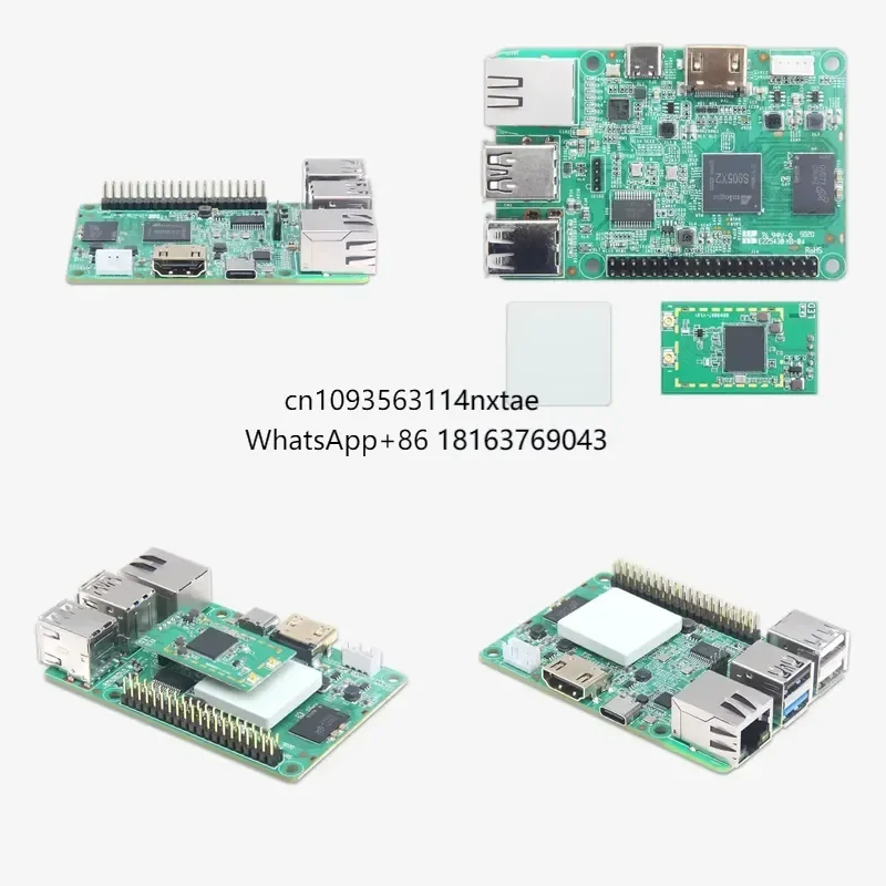 2026 Hot! Similar to Raspberry Pi Geniatech Amlogic S905X3 4K ARM Single Board Computer Android Linux Board