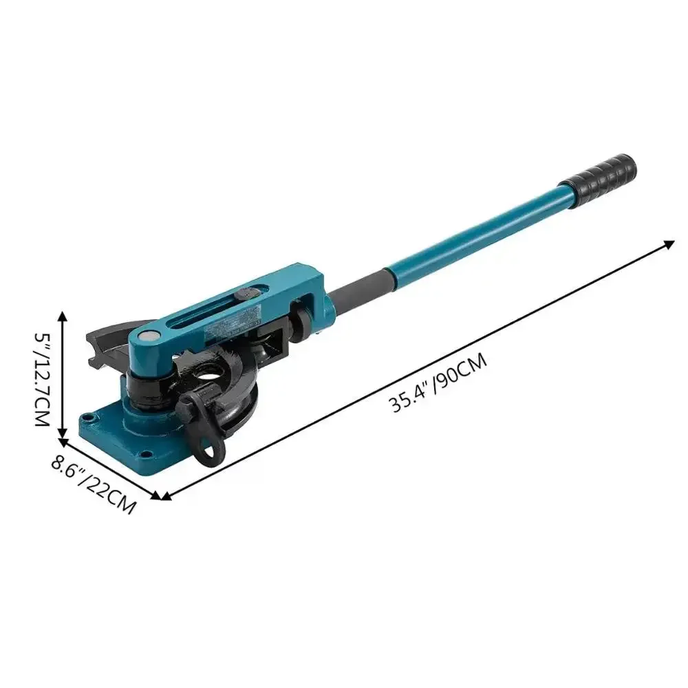 Small Hydraulic Tubing Bender Aluminum Pipes Stainless Steel Bar Material Used 25kg SWG-25 Heavy Duty Manual Bending Machine