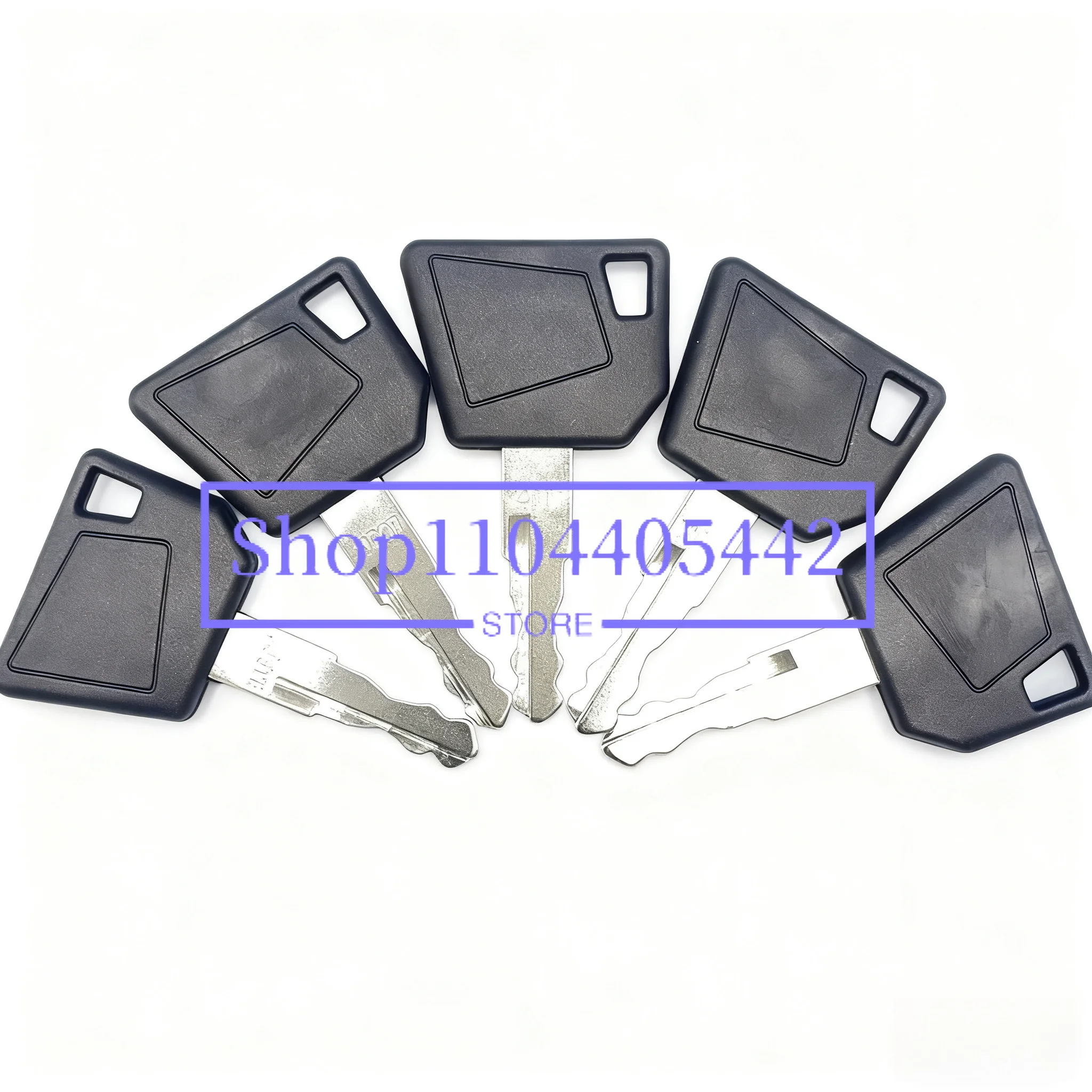 10 PC 14607 Lock Ignition Key For Bomag  Excavator Wacker Neuson  Hamm Master  3CX  Hatz Manitou Tractor
