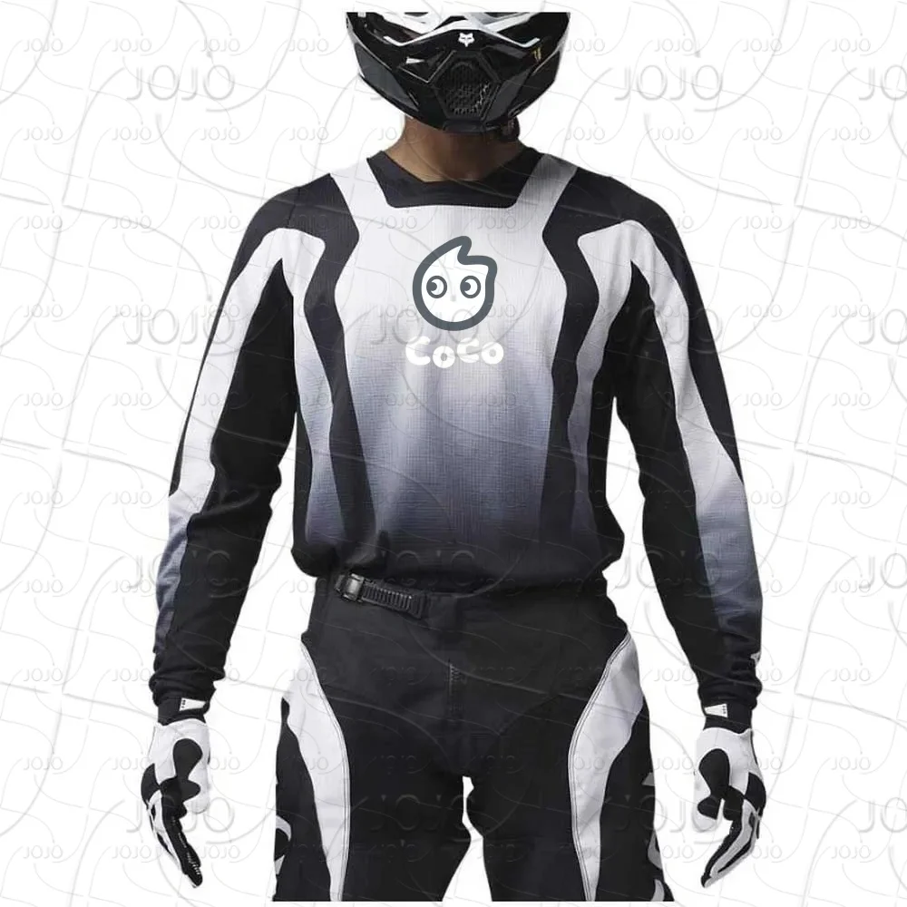 

Джерси для велоспорта по бездорожью для мужчин, рубашка с длинным рукавом, Джерси для горного мотокросса, Джерси для скоростного спуска, BMX, спортивная одежда для велоспорта на горном велосипеде