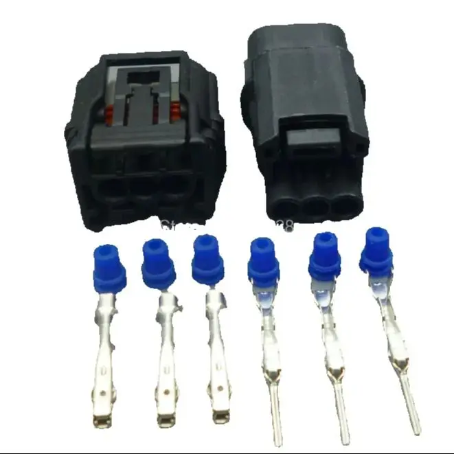 worldgolden 6188-4775 6189-7037  3 pin 1.0mm way male female waterproof connector Air intake pressure sensor plug