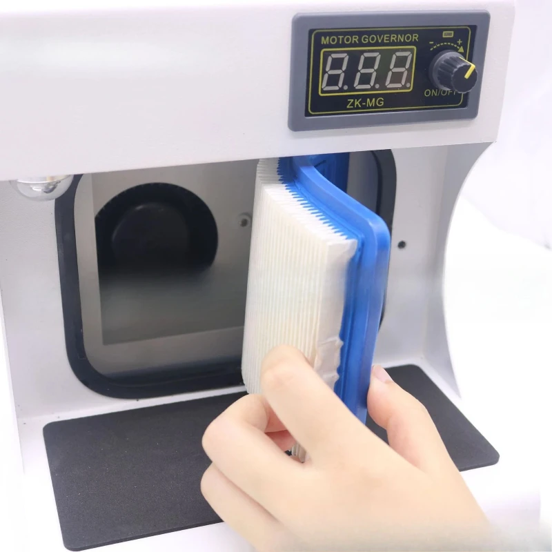 

Dental - dedicated portable desktop vacuum cleaner, for denture processing, polishing, dust absorption and anti - dust