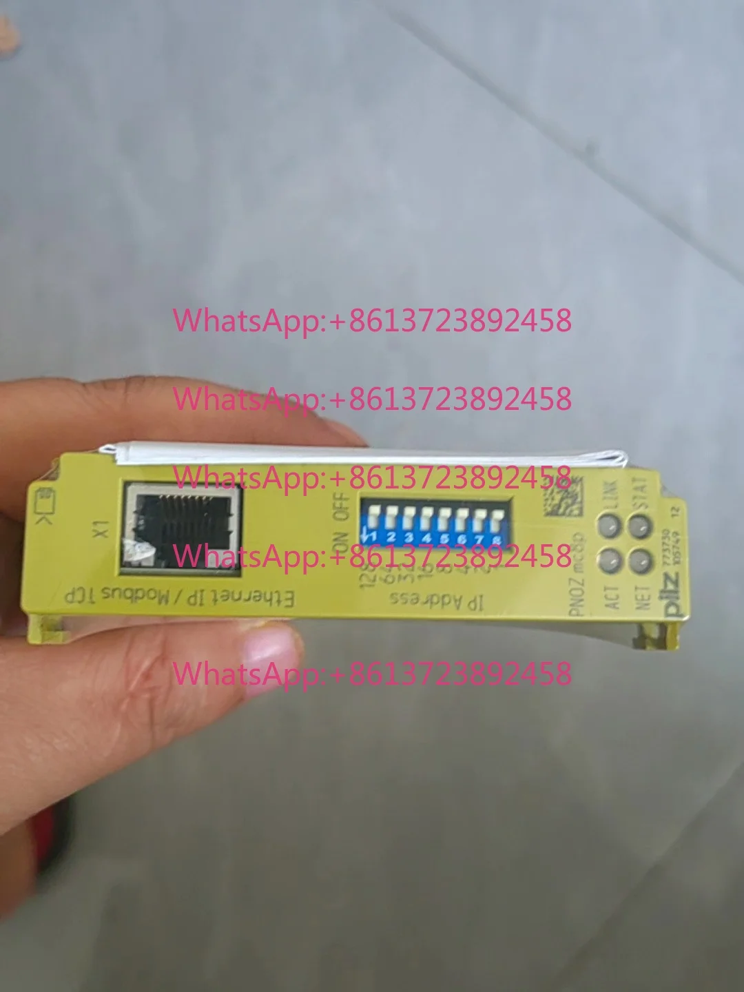 PILZ PNOZ mc8p communication module, model 773730,