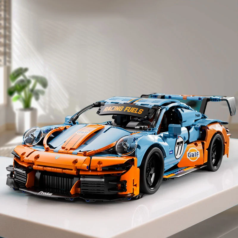 1800PCS GT3 RS Racing Modell Auto Bausteine Set Berühmte Sport Auto Ziegel Spielzeug Kit für Erwachsene Kinder Sammeln Geschenk jungen Mädchen