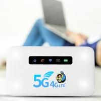 Punto de acceso WiFi móvil, enrutador inalámbrico portátil 4G CAT4 de 150Mbps, batería de 2600mAh con ranura para tarjeta SIM para viajes al aire libre