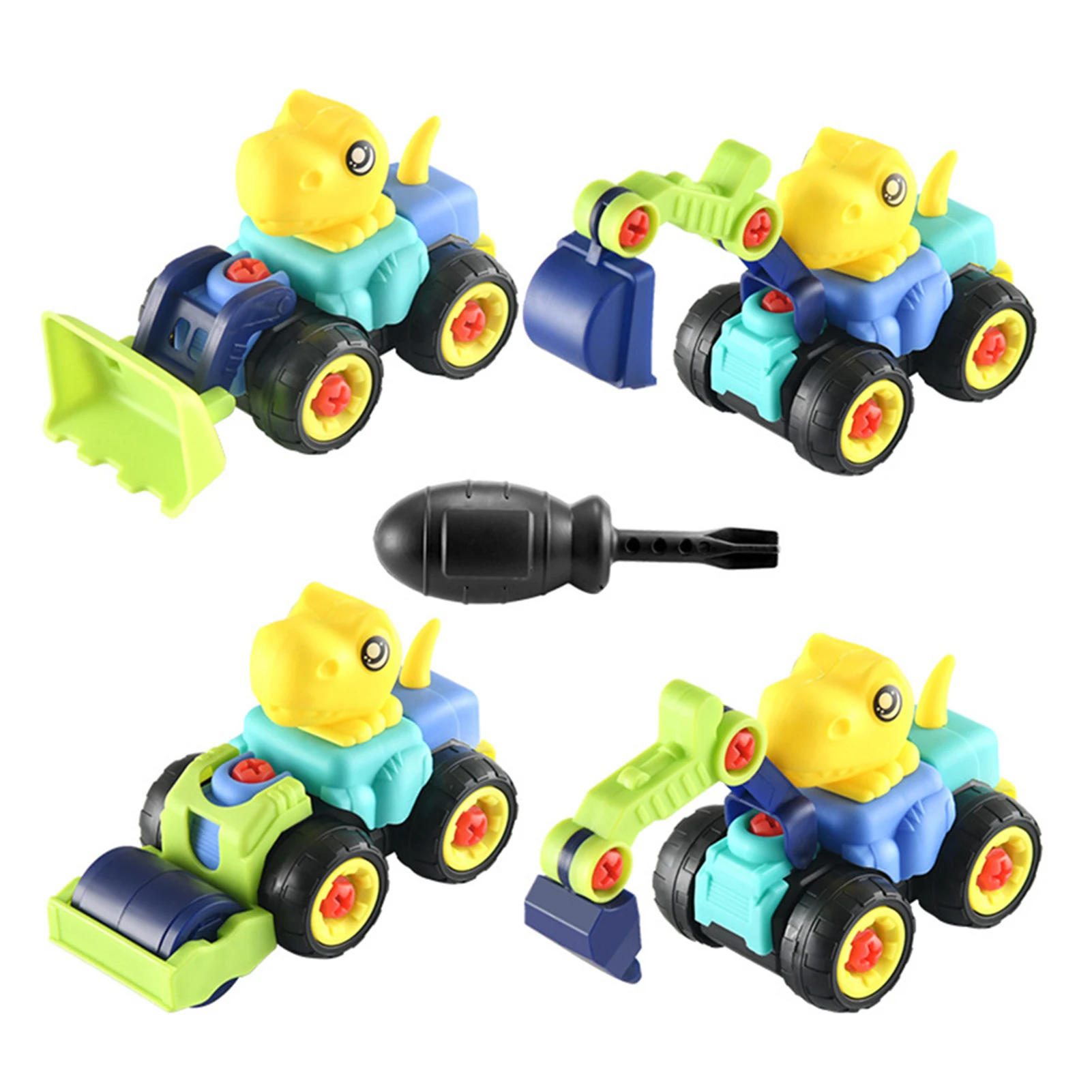 Children Disassembly Construction Engineering Car Toy Building Toys Truck
