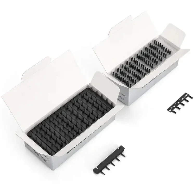 The Latest Third Generation 6D Hair Extension Machine Accessories 3nd 6D Buckle Hookless Design for Human Hair Extensions