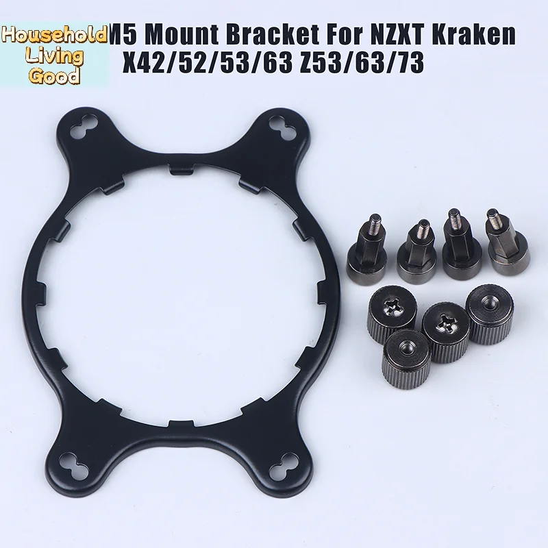【1Set AM4 AM5 Mount Bracket Stud Nut Kit For NZXT Kraken X41 X42 X51 X52 X61 X62 X63 X72 X73 Z63 Z73】