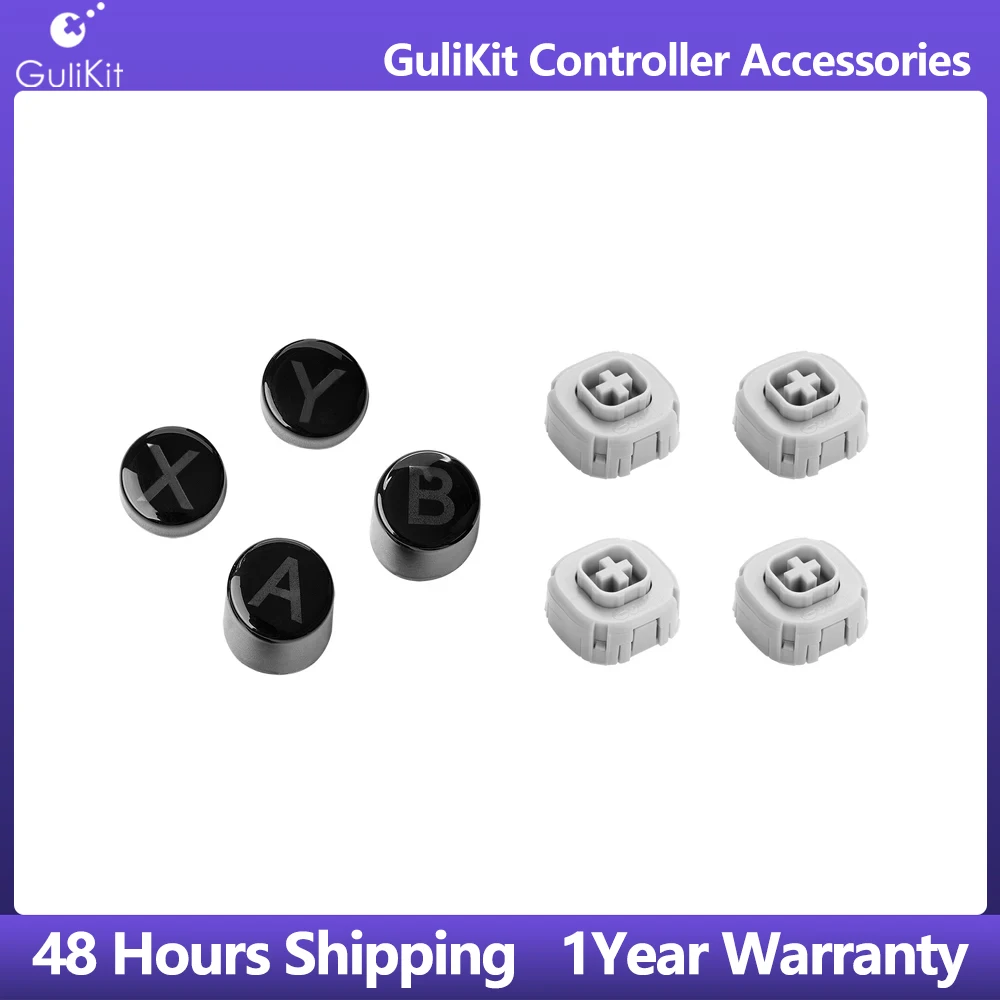 GuliKit A B X Y Keycap For KingKong2 Pro/Kingkong2/Kingkong3 Pro/Kingkong3 Max Controller Mechanical Button Game Accessories