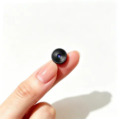 Tiny Mini WiFi Security Nanny Camera 4K HD Recording, Infrared Night Vision Cam with Motion Sensor Alert Notification, Two‑Way Audio, Smartphone Remote Access Video Playback, Wireless Portable Small Surveillance Cam for Home Pet Baby Office Apartment Indo