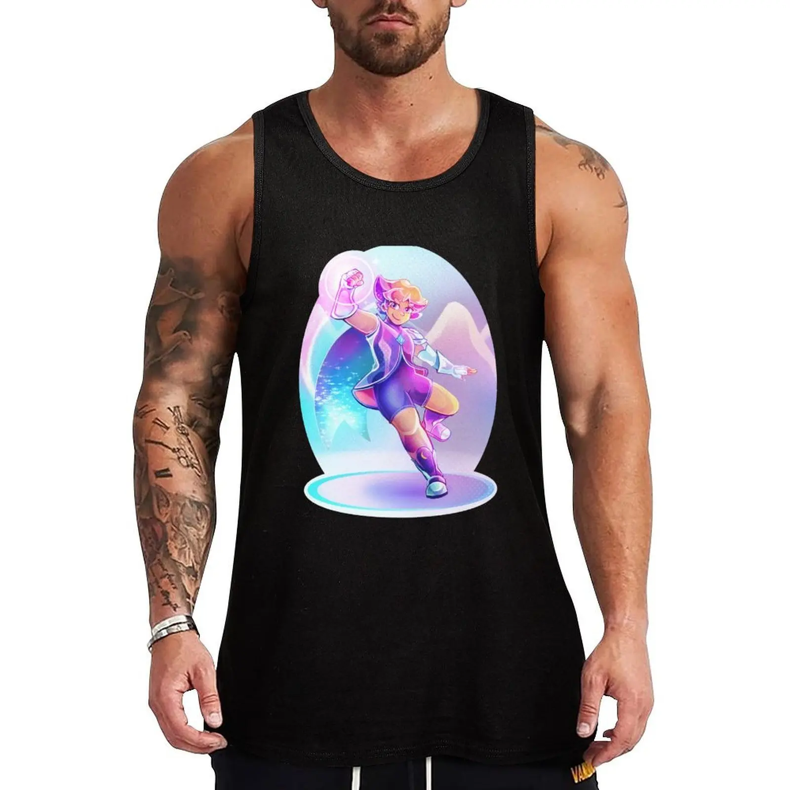 

Glimmer Tank Top sleeveless man shirts sleeveless gym shirt man fitness t-shirt for men