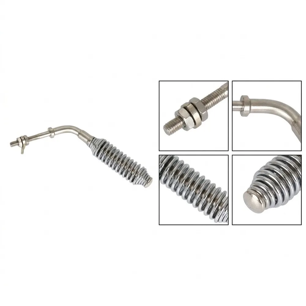 Heat Insulated Grip Stove Handle Precisely Curved Design High Temperature Resistance Compact Kitchen Accessory
