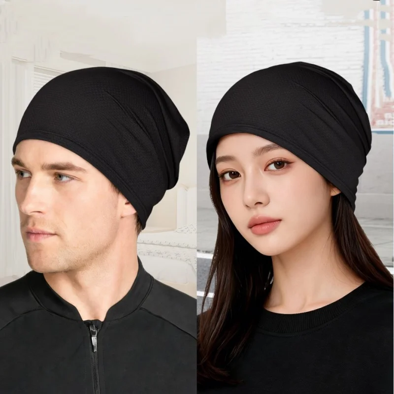 Cycling Under Helmet Liner Head Wrap Absorb Sweat Hat Breathable Quick Dry Beanie Cap Summer Sports Running Hiking Headdress Hat