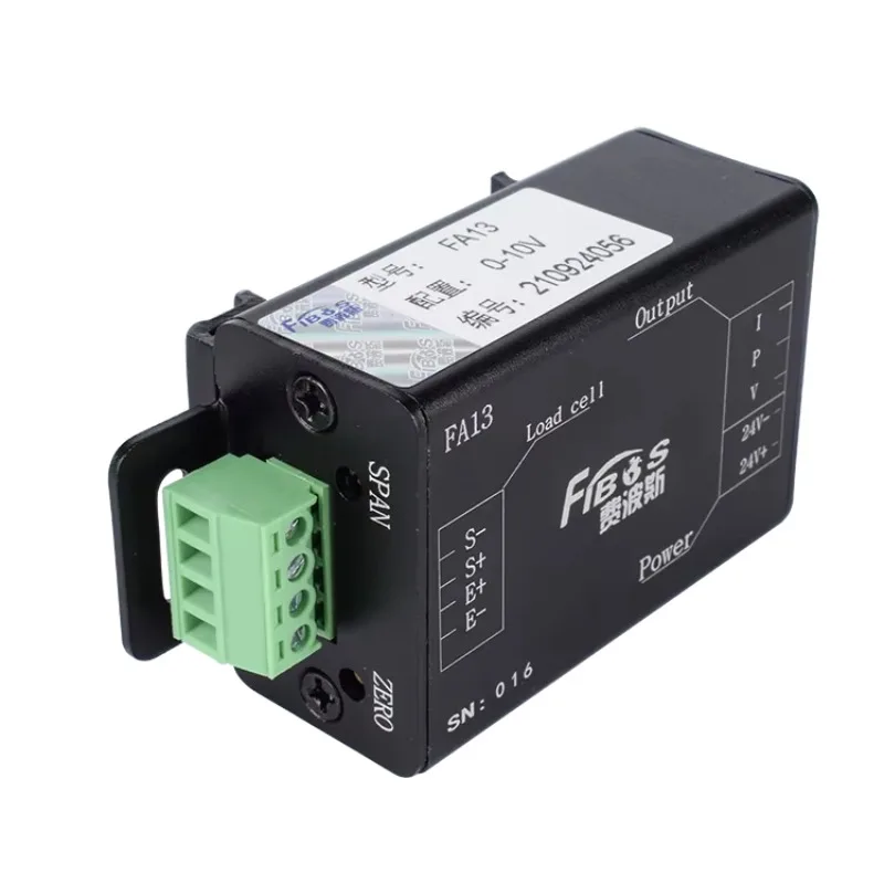 FA13 قوة الاستشعار مكبر للصوت 16 ~ 24 فولت IP64 تحميل خلية مكبر للصوت عالية الدقة الاستشعار مكبر للصوت