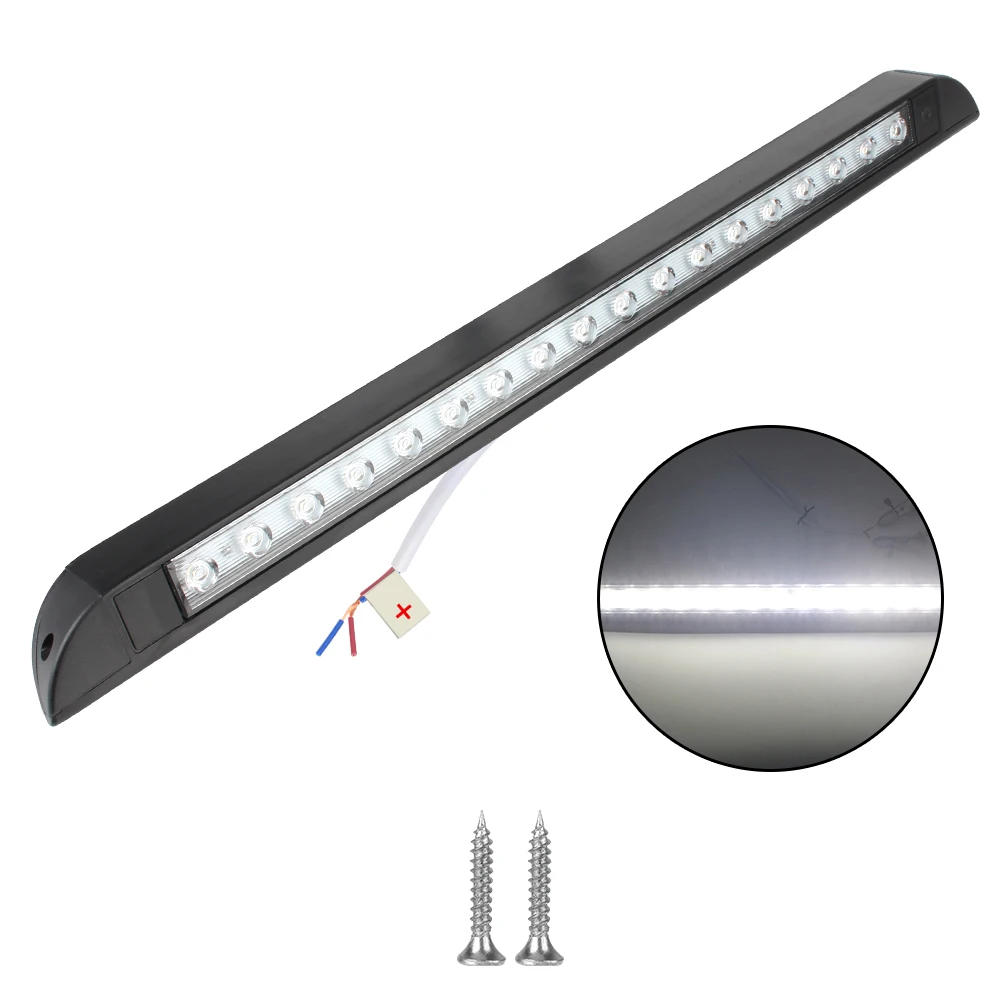 屋外キャンプライト機器、RVキャラバンインテリアウォールランプ、オーニングランプ、トレーラーエクステリアランプ、6000k、12-28v