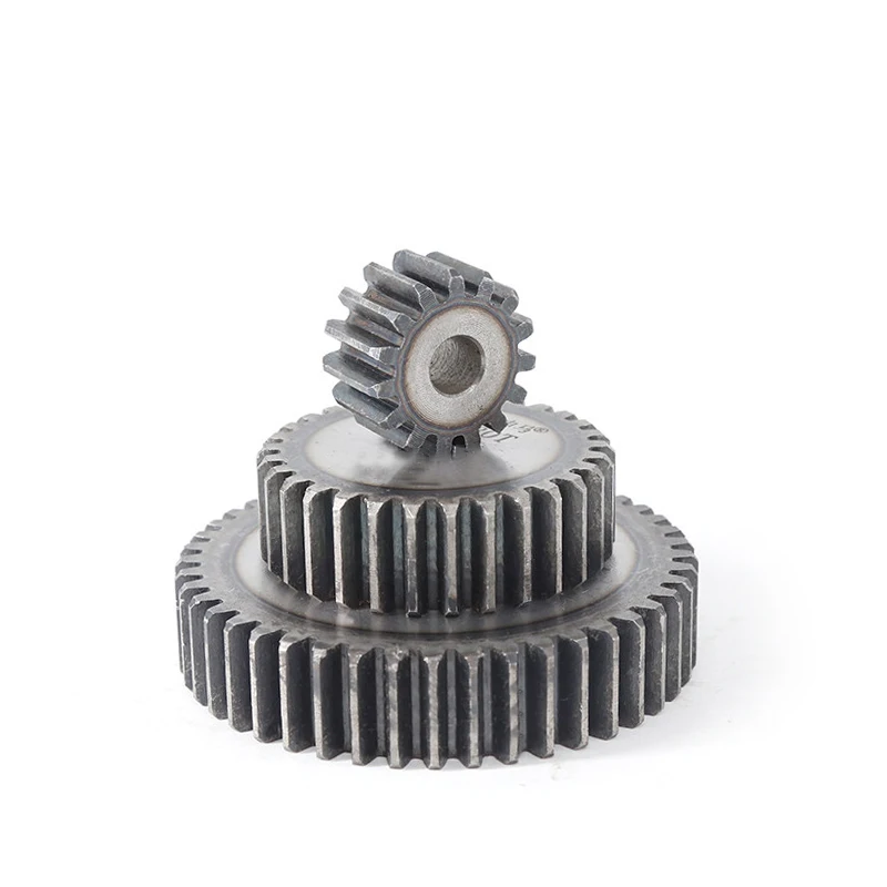 1pcs/lot 2 Mod Precision Spur Gear 45# Steel 2M 30T-45T Tooth Pitch 6.28mm Thickne 20mm Cylinder Transmission Gear Motor