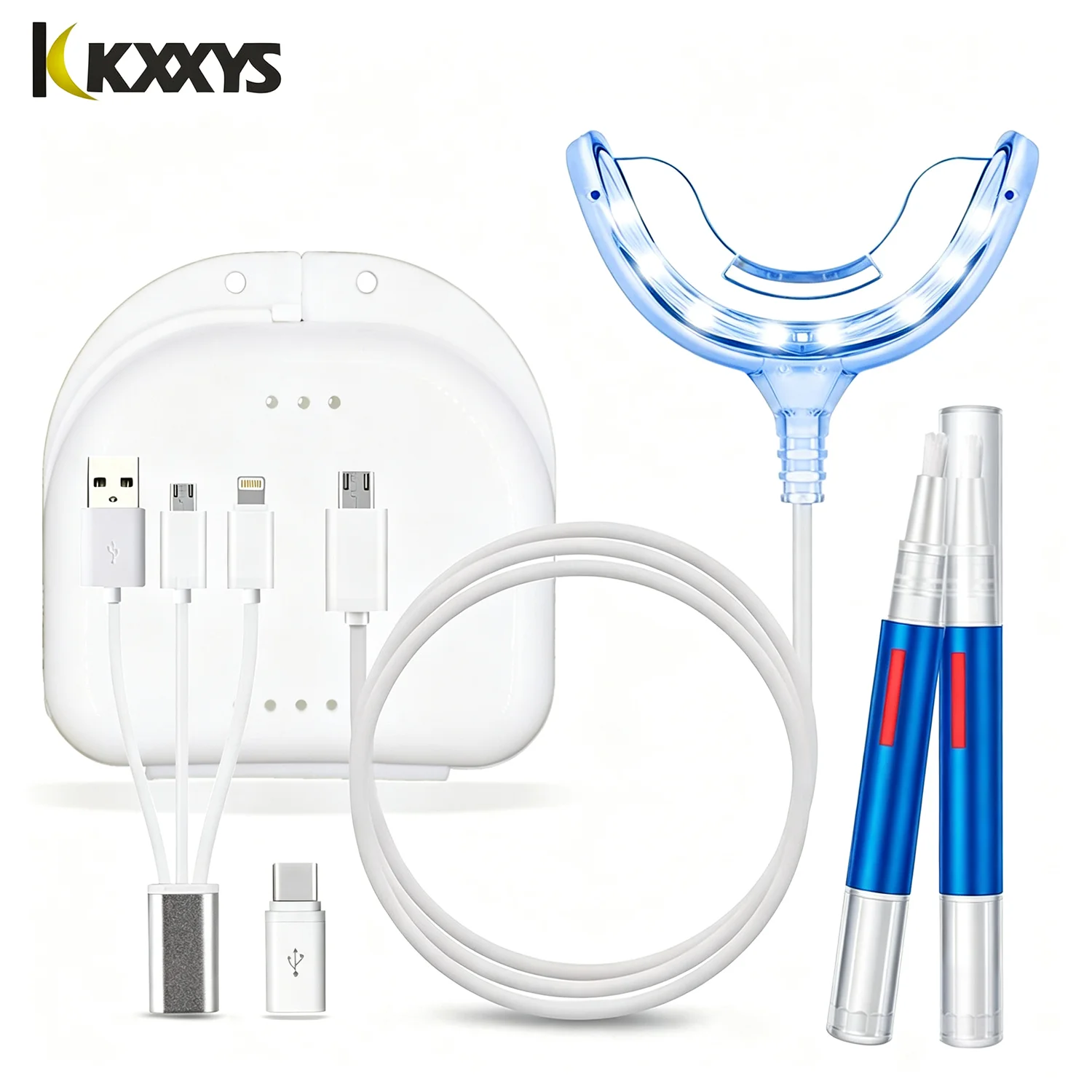 Led Mouth Tray - Professional Teeth Whitening Kit 16x Accelerator