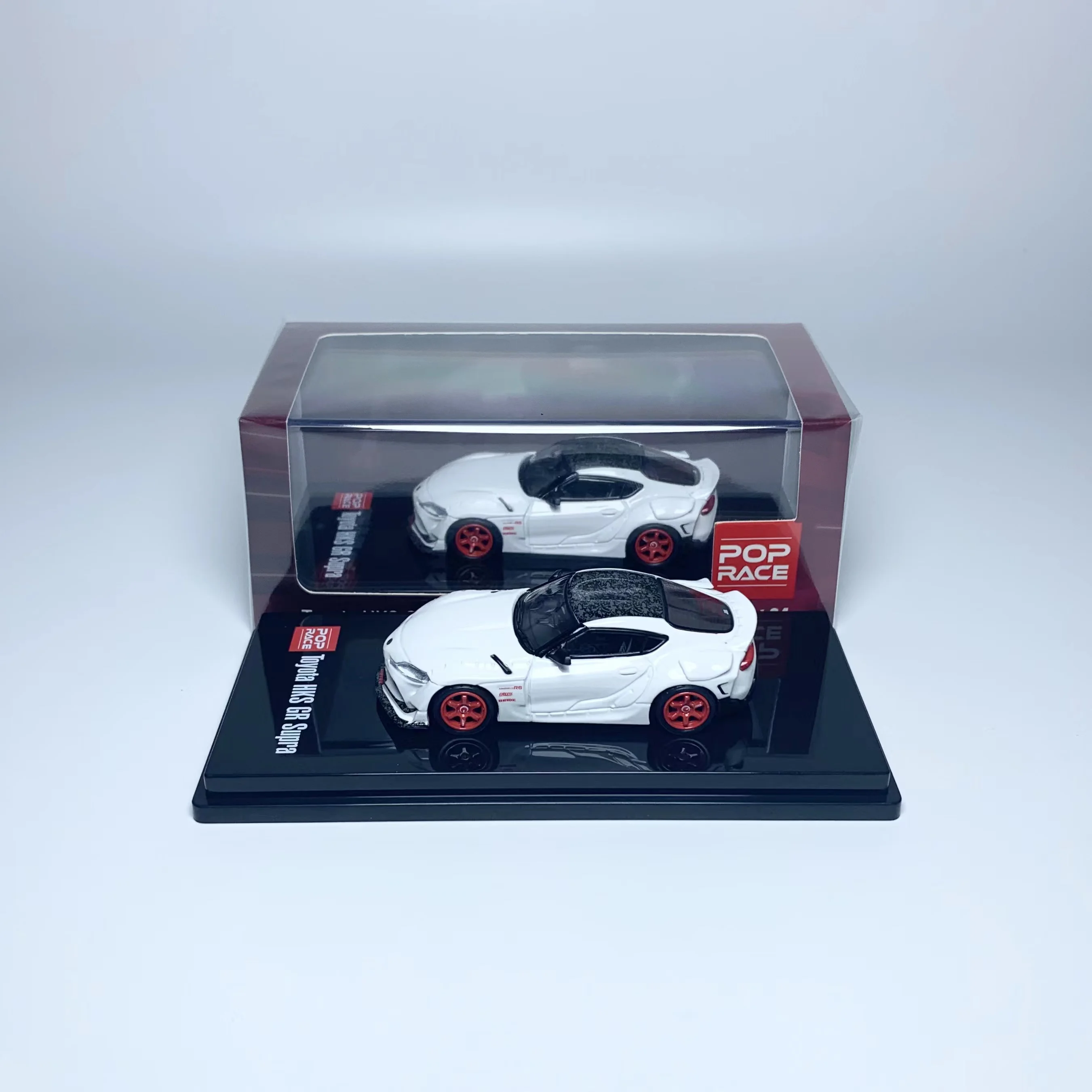 POP RACE 1:64  HKS GR Supra Collection alloy model pieces