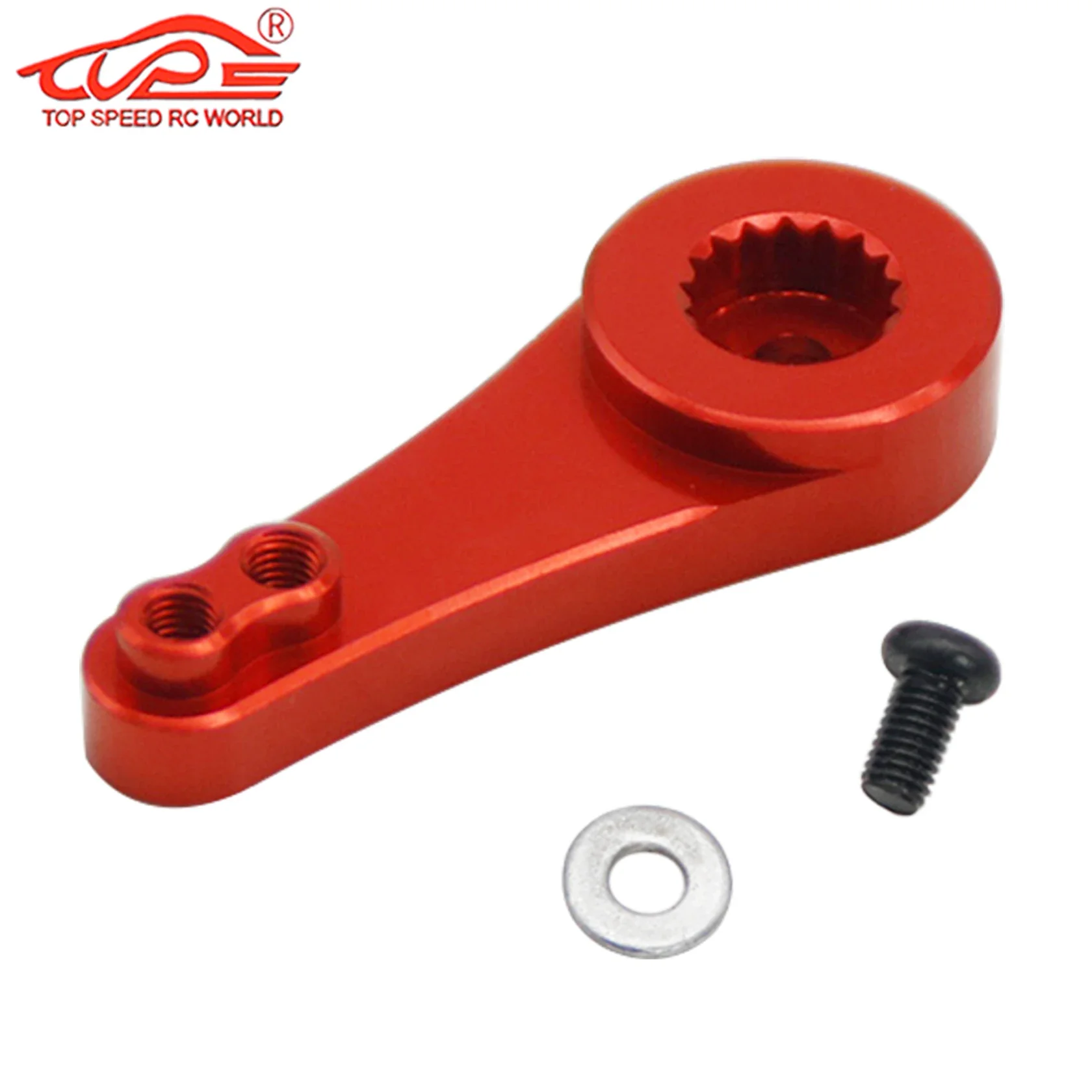 Upgrade Metal 17T Gear Steering Servo Arm Fit 22Kg/ 40Kg Servo for 1/5 HPI Rofun Baha Km Rovan Baja 5B 5T 5SC Truck Rc Car Parts
