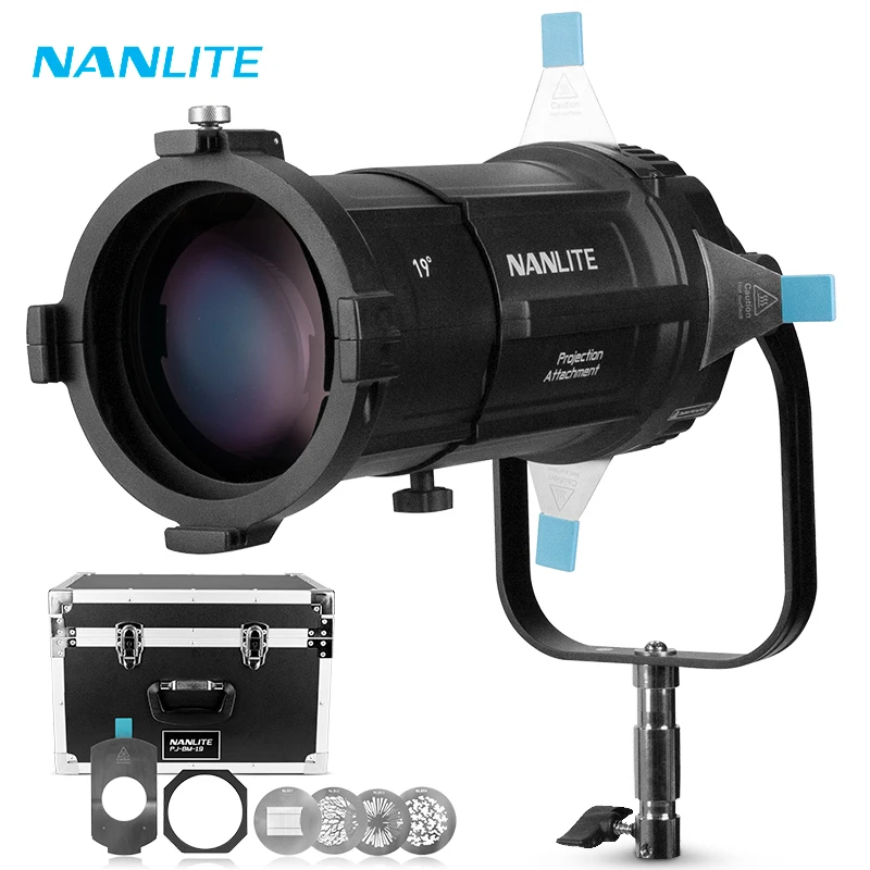 

Nanlite PJ-BM-19-36 Dedicated Imaging Lens Lighting Modifiers Projection Photo Spotlight accessory for Bowens Mount Light