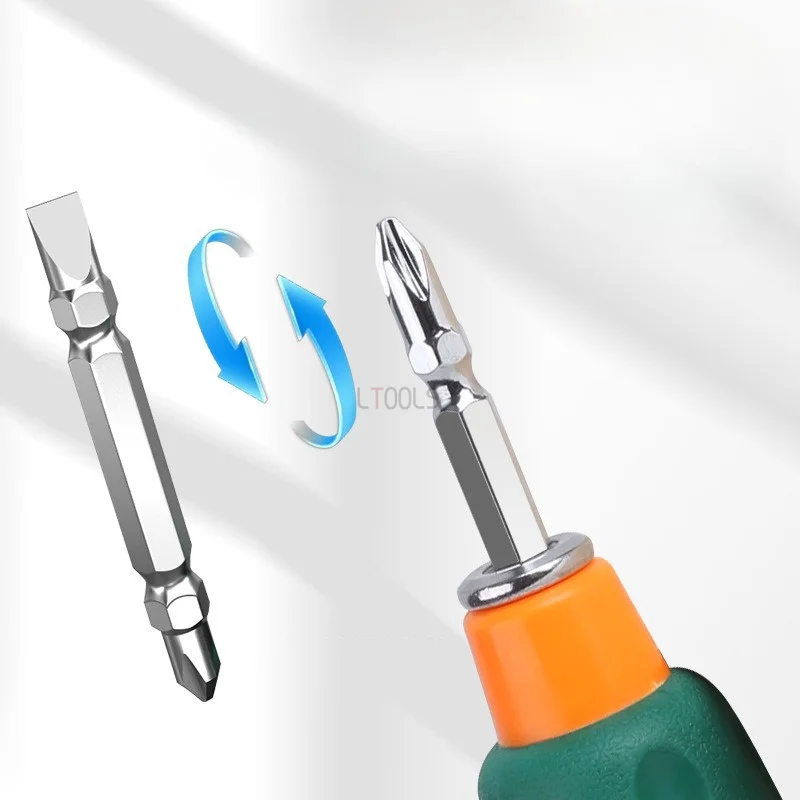 Multifunction Screwdriver Portable Encapsulation Radish Handles Flat Crosshead Short Handle Screwdrivers Repairing Tools
