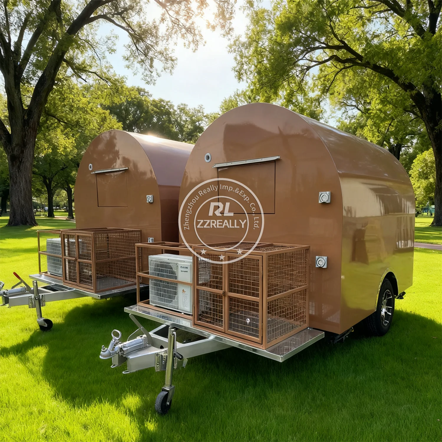 

Concession Food Trailer Customizable Catering Trailer Bakery BBQ Cart Food Truck With Fully Equipped