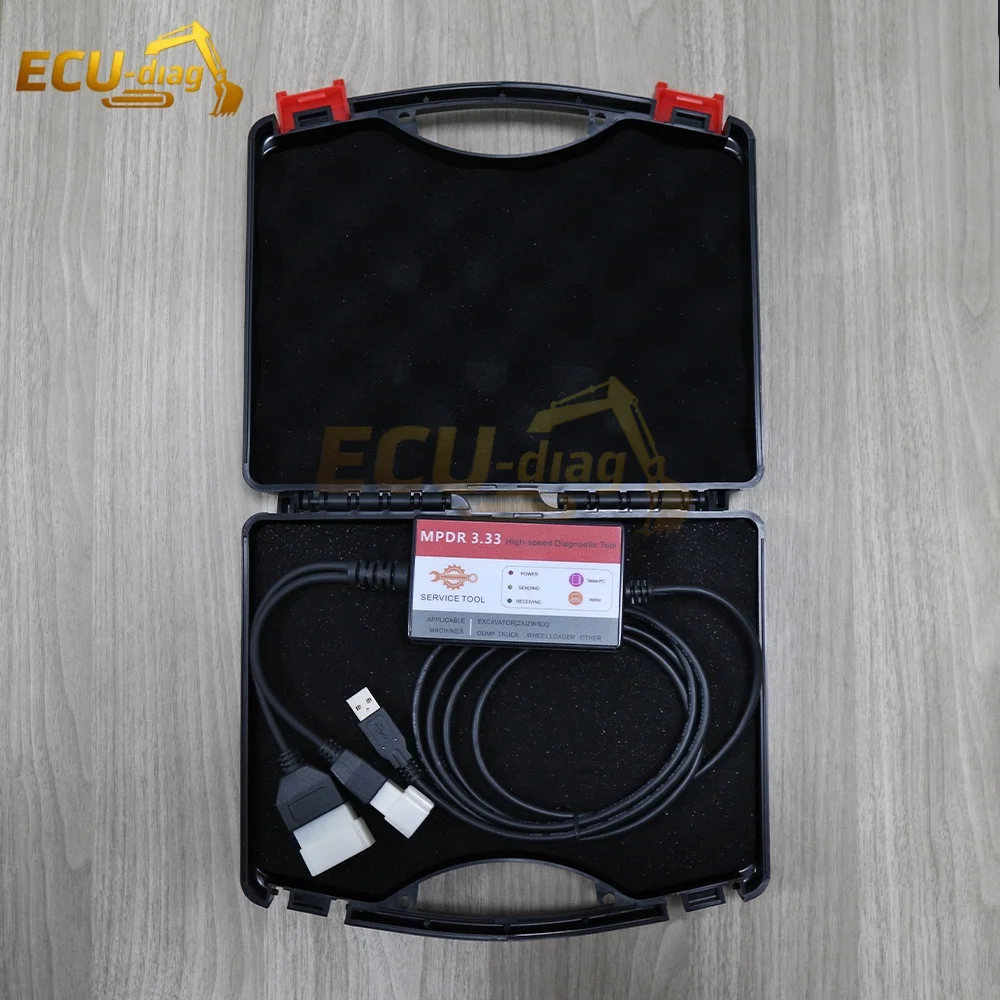 

For Hitachi MPDR 3.33 Heavy Duty Diagnostic Scaner Tool Tester for Hitachi ZX-1 ZX-3 ZX-3G ZX-5 ZX-6 ZX-7 ZW EX Excavator