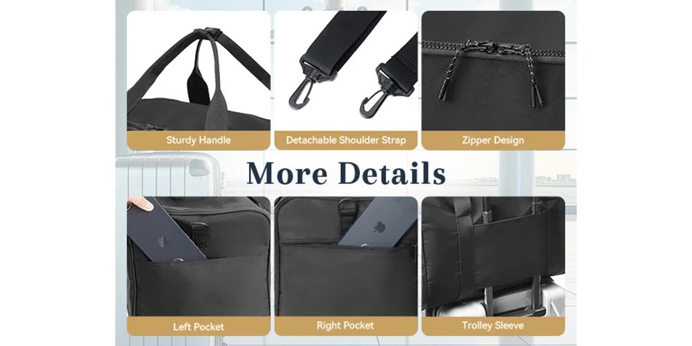 Convertible Garment Duffel Bag — product information 4