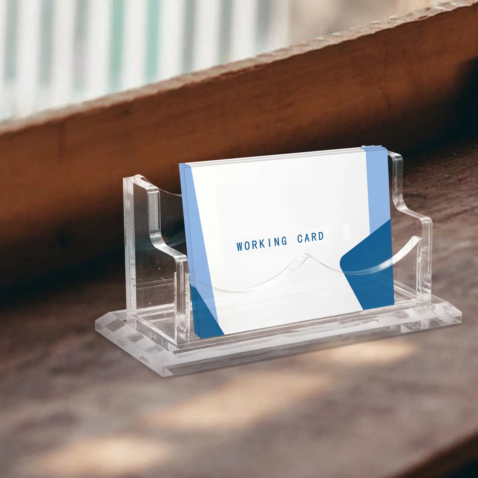 

Прочная подставка-органайзер для карт с большой вместимостью для хранения, акриловая витрина